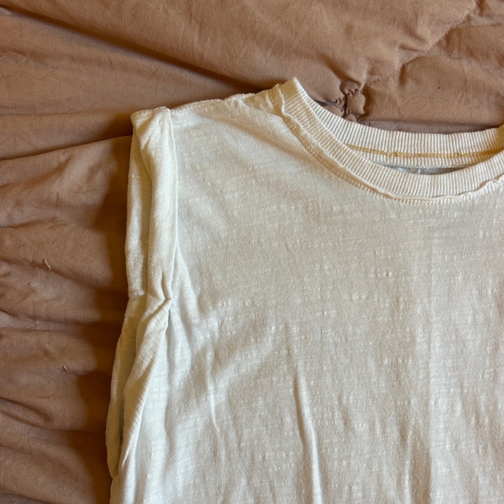 Pilcro by Anthropologie The Vinnie cotton Sleeve Tank - Picture 5 of 7